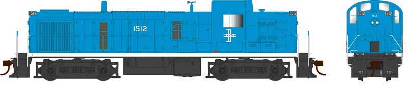Bowser 25190 HO Scale ALCo RS-3 Diesel Locomotive BM 1519