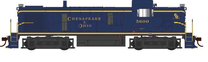 Bowser 25193 HO Scale ALCo RS-3 Diesel Chesapeake & Ohio C&O 5600