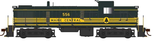 Bowser 25210 HO Scale ALCo RS-3 Diesel Maine Central MEC 557 DCC & Sound