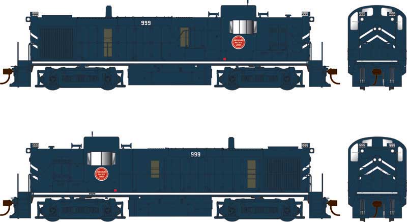 Bowser 25214 HO Scale ALCo RS-3 Diesel Missouri Pacific MP 999 DCC & Sound