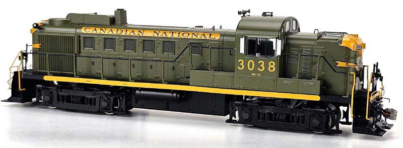 Bowser 25257 HO Scale ALCo RS-3 Diesel Canadian National CN 3023 - DC