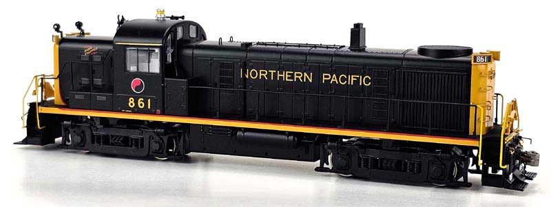 Bowser 25293 HO Scale ALCo RS-3 Diesel Northern Pacific NP 861 - DC