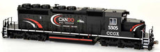 Bowser 25345 HO Scale GMD SD40-2 Diesel Cando Rail Services CCGX 5305 DC