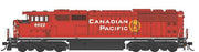 Bowser 25349 HO Scale GMD SD40-2F Diesel Canadian Pacific CP 9022 - DC
