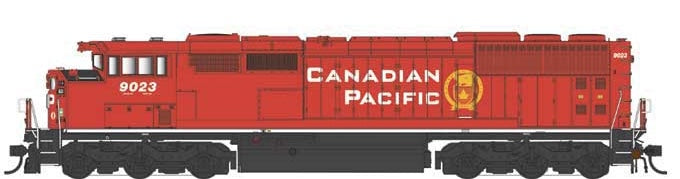 Bowser 25351 HO Scale GMD SD40-2F Diesel Canadian Pacific CP 9023 - DC