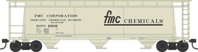 Bowser 38141 N Scale Cylindrical Hopper FMC Chemicals SHPX 60548