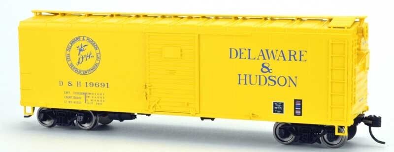 Bowser 42848 HO Scale 40' Boxcar Delaware & Hudson D&H 19688