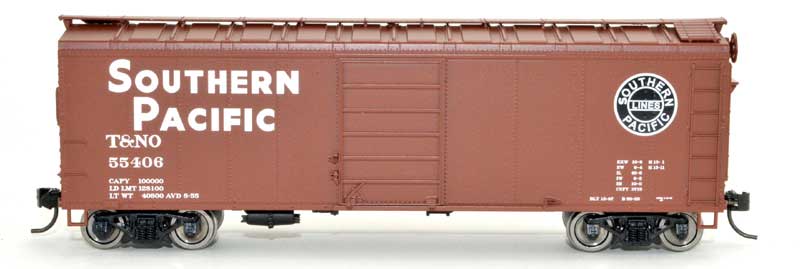 Bowser 42862 HO Scale 40' Boxcar Southern Pacific T&NO 55558