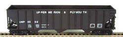 Bowser 42897 HO Scale 100 Ton 3-Bay Hopper Upper Merion & Plymouth UMP 7405