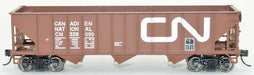 Bowser 42904 HO Scale 70 Ton 3-Bay Hopper Canadian National CN 326002