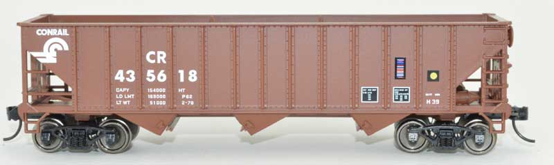Bowser 42910 HO Scale 70 Ton 3-Bay H39 Hopper Conrail CR 435618