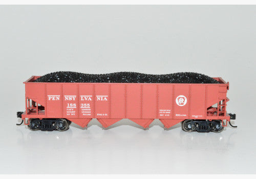 Bowser 43027 HO Scale H21a Open Hopper Pennsylvania (Circle) PRR 188355