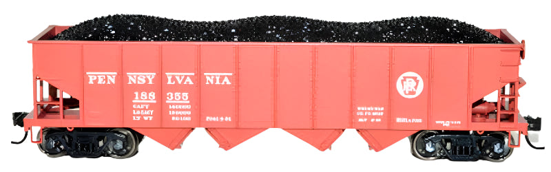 Bowser 43028 HO Scale H21a Open Hopper Pennsylvania (Circle) PRR 188400