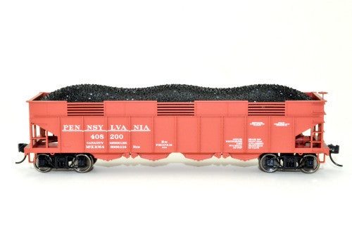 Bowser 43046 HO Scale H22 Open Hopper Pennsylvania PRR 408200