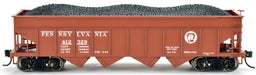 Bowser 43052 HO Scale H22a Open Hopper Pennsylvania PRR 412436