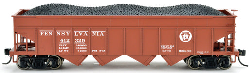 Bowser 43052 HO Scale H22a Open Hopper Pennsylvania PRR 412436