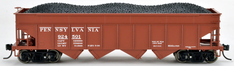 Bowser 43056 HO Scale H22a Open Hopper Pennsylvania PRR 924602