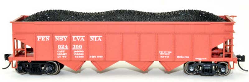 Bowser 43057 HO Scale H21a Open Hopper Pennsylvania PRR 924688