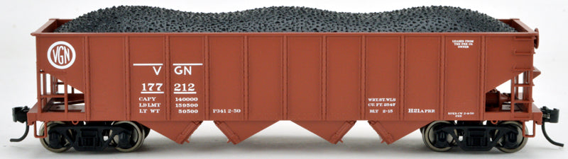 Bowser 43066 HO Scale 4 Bay H21a Hopper Virginian VGN 177183