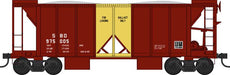 Bowser 43125 HO Scale 70 Ton Ballast Hopper with Side Chutes Seaboard System 975005