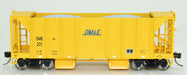Bowser 43132 HO Scale 70 Ton Ballast Hopper with Side Chutes DM&E 201