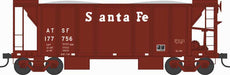 Bowser 43142 HO Scale 70 Ton Ballast Hopper with Side Chutes Santa Fe ATSF 177835