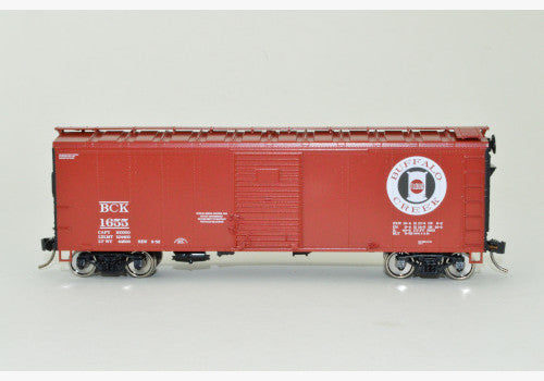 Bowser 43148 HO Scale 40' Boxcar Buffalo Creek BCK 1602