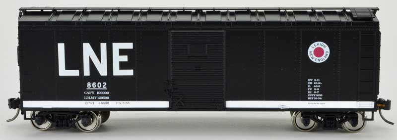 Bowser 43162 HO Scale 40' Boxcar Lehigh & New England LNE 8640