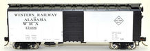 Bowser 43178 HO Scale 40' Boxcar Western Railway Of Alabama WofA 17606