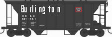 Bowser 43247 HO Scale H34 Covered Hopper Burlington CB&Q 181451