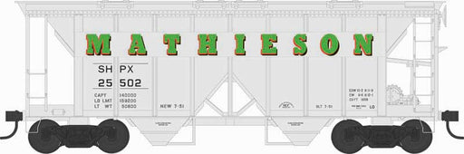 Bowser 43282 HO Scale H34 Covered Hopper Mathieson SHPX 25510