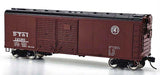Bowser 43309 HO Scale X31 Round Roof Double Door Boxcar Detroit, Toledo & Ironton DT&I 12243
