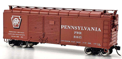 Bowser 43342 HO Scale X31f Round Roof Double Door Boxcar Pennsylvania PRR 81674 (Shadow Keystone)