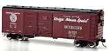 Bowser 43345 HO Scale X31 Round Roof Boxcar Seaboard Air Line SAL 11571 (Orange Blossom Special)