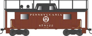 Bowser 43413 HO Scale PRR N8 Caboose Cabin w/Antenna Pennsylvania "Western Region" PRR 478142