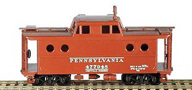 Bowser 54004 HO Scale N5c Caboose Kit "Central Region" PRR #s Vary - NOS