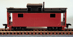 Bowser 55000 HO Scale PRR N5 Caboose Kit Undecorated - NOS
