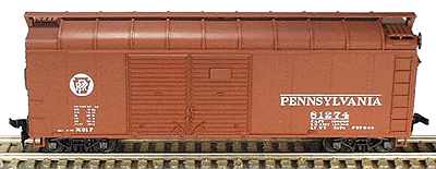 Bowser 55358 HO Scale 40' X31 Turtle Roof Boxcar Kit Pennsylvania PRR #'s Vary - NOS