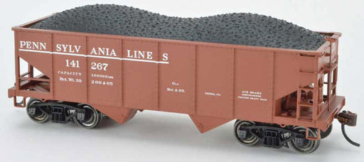 Bowser 60252 HO Scale 2 Bay GLa Hopper Kit Pennsylvania Lines 141262