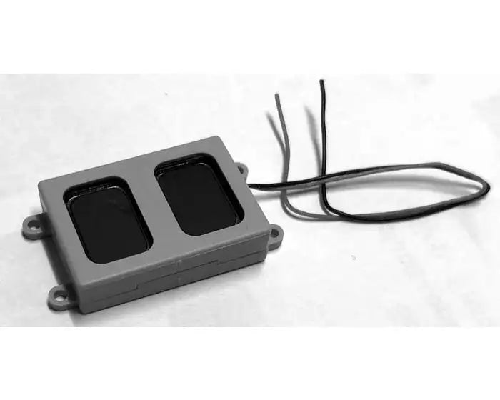 Bowser 691-1294 HO Scale Sugar Cube Speakers (17.5 x 25.5 x 6.7 mm) with Enclosure