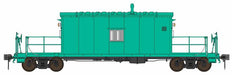 Bowser/English's 71035 HO Scale N9 Caboose Jade Green with Flashing FRA Light - Unlettered