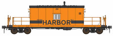 Bowser/English's HO Scale N9 Caboose Harbor Belt 1980s IHB