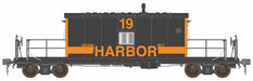 Bowser/English's HO Scale N9 Caboose Harbor Belt 1990s IHB