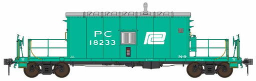 Bowser/English's HO Scale N9 Caboose Penn Central "Early" PC