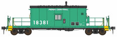 Bowser/English's HO Scale N9E Caboose with Flashing FRA Light Penn Central PC