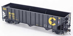 Bowser HO Scale 100 Ton 3-Bay Hopper Chessie System B&O