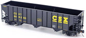Bowser HO Scale 100 Ton 3-Bay Hopper CSXT (Bethlehem & Raceland Reconditioned)