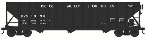 Bowser HO Scale 100 Ton 3 Bay Hopper Pecos Valley Southern PVS