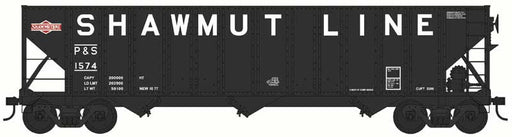 Bowser HO Scale 100 Ton 3 Bay Hopper Pittsburg & Shawmut P&S