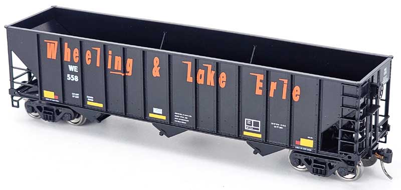 Bowser HO Scale 100 Ton 3-Bay Hopper Wheeling & Lake Erie WE